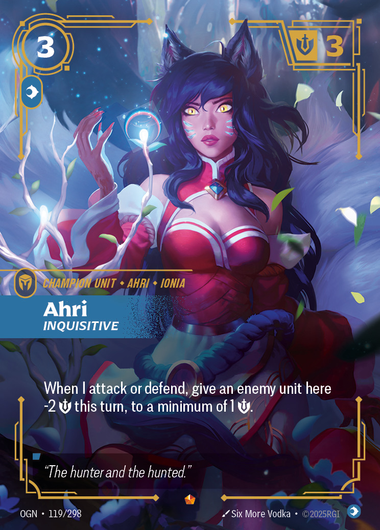 Ahri – Inquisitive · 119